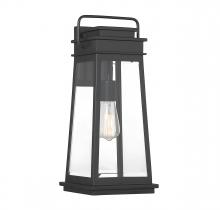 Savoy House 5-813-BK - Boone 1-Light Outdoor Wall Lantern in Matte Black