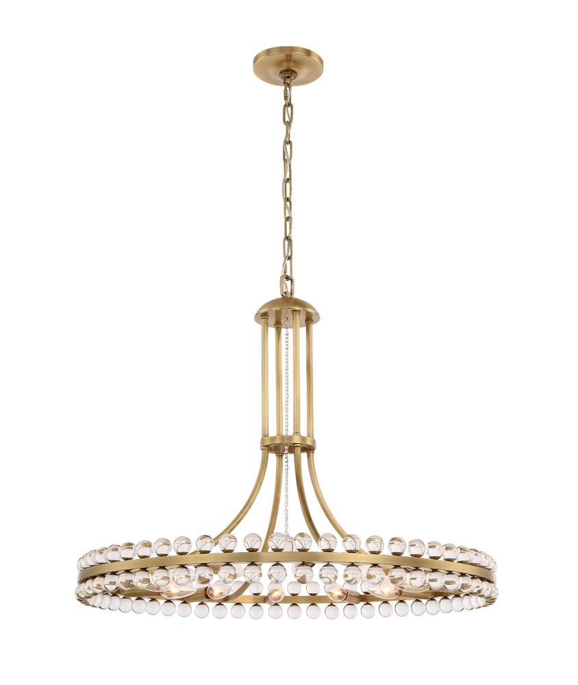 aged brass chandeliers