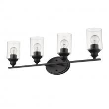 Acclaim Lighting IN41453BK - Gemma 4-Light Matte Black Vanity