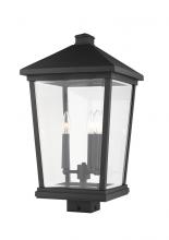 Z-Lite 568PHXLS-BK - 3 Light Outdoor Post Mount Fixture